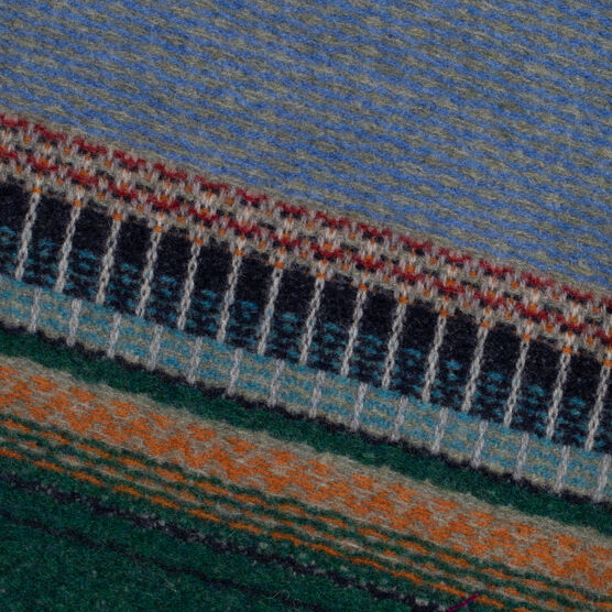 Cezanne inspired lambswool scarf